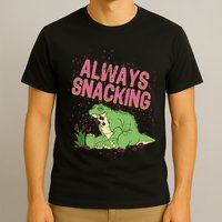 Land Before Time Spike Always Snacking T-Shirt