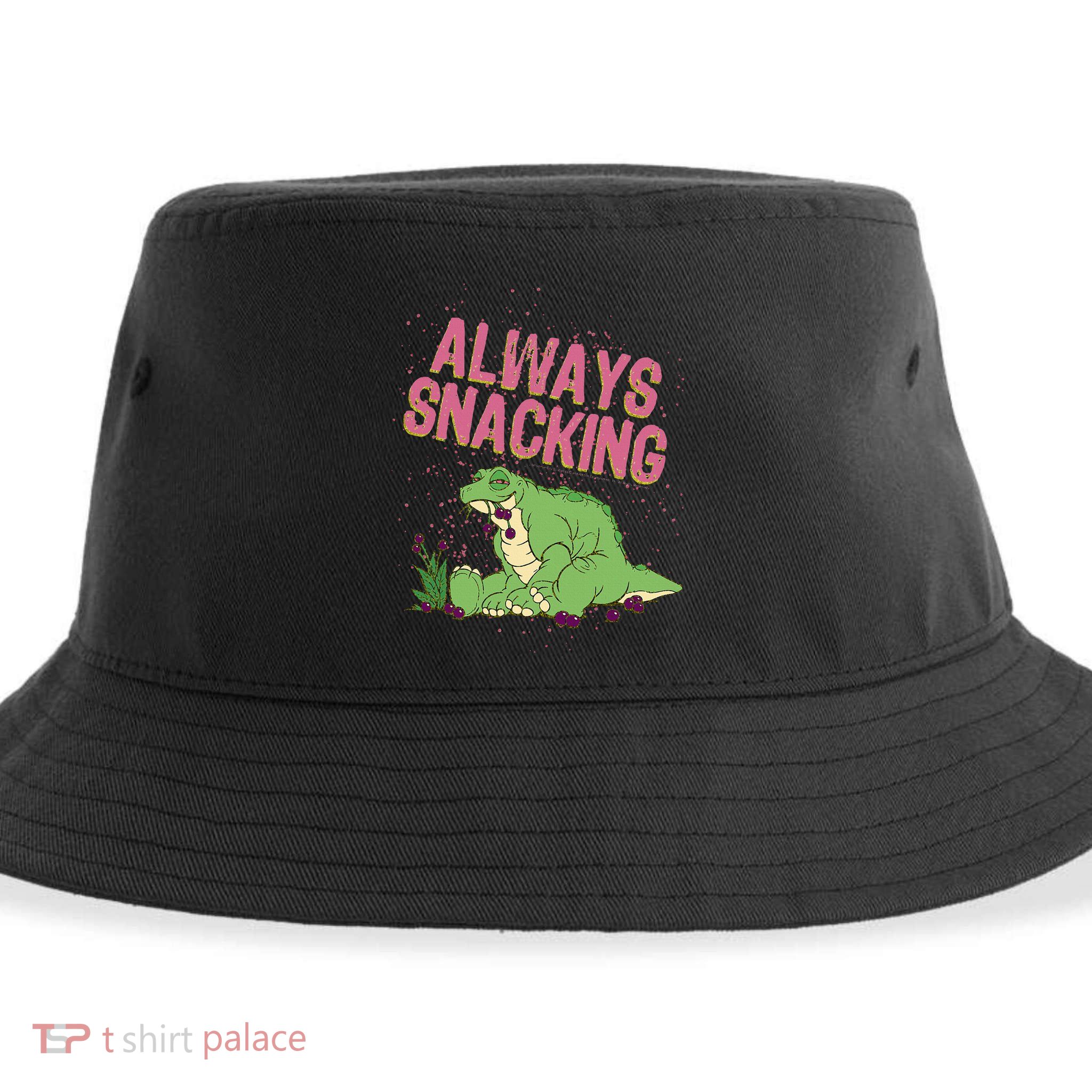Land Before Time Spike Always Snacking Sustainable Bucket Hat