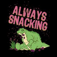 Land Before Time Spike Always Snacking Button