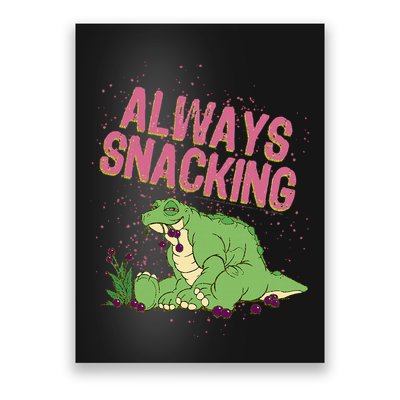 Land Before Time Spike Always Snacking Poster