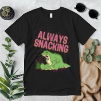 Land Before Time Spike Always Snacking Premium T-Shirt