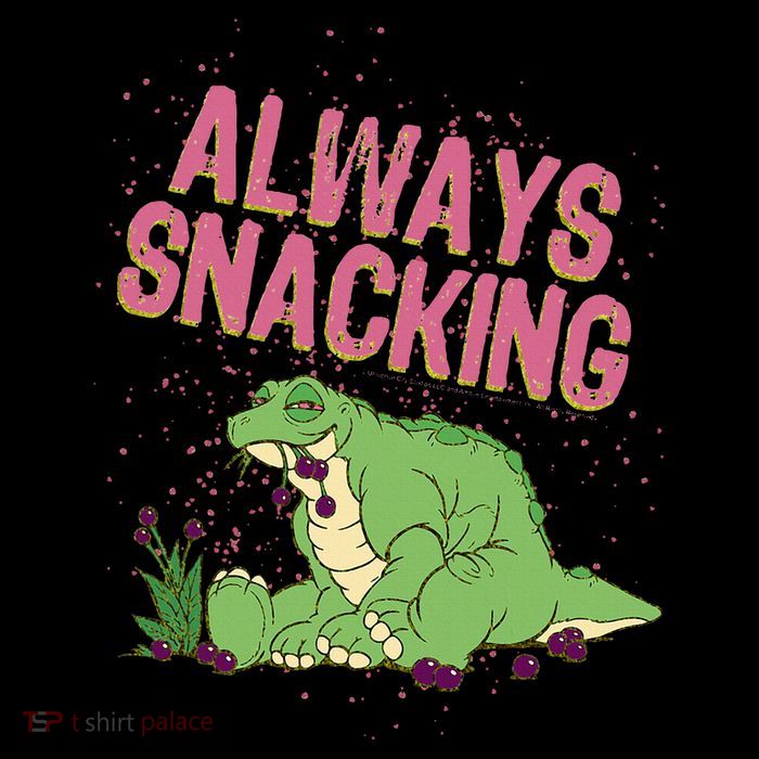 Land Before Time Spike Always Snacking Toddler T-Shirt