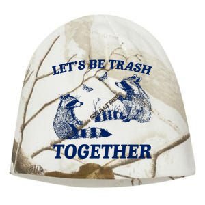 LetS Be Trash Together Kati - Camo Knit Beanie