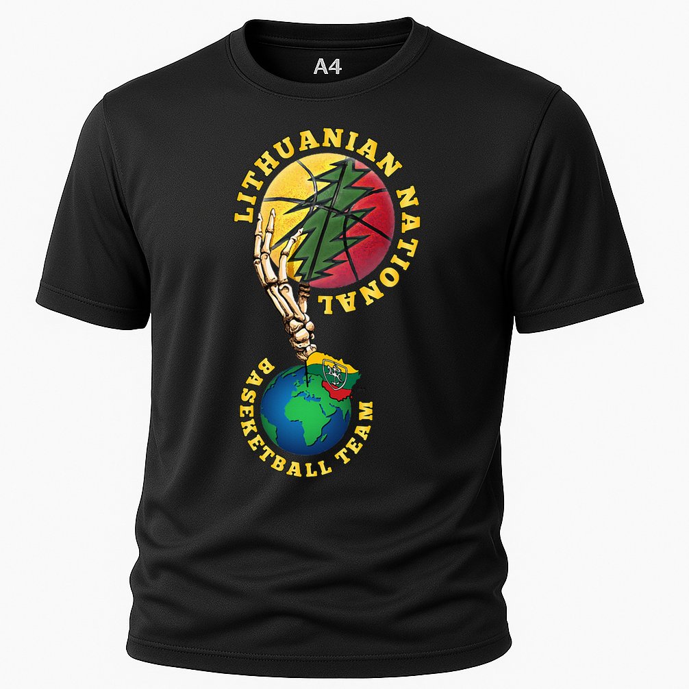 Lithuanian BB Team Win For Lietuva By Lithuania Strong Cooling Performance Crew T-Shirt