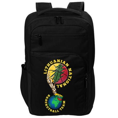 Lithuanian BB Team Win For Lietuva By Lithuania Strong Impact Tech Backpack