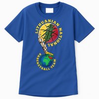 Lithuanian BB Team Win For Lietuva By Lithuania Strong Tall T-Shirt