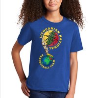 Lithuanian BB Team Win For Lietuva By Lithuania Strong Kids T-Shirt