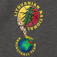 Lithuanian BB Team Win For Lietuva By Lithuania Strong Vector Backpack