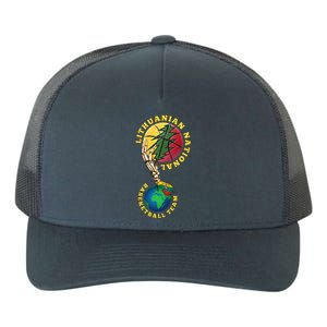 Lithuanian BB Team Win For Lietuva By Lithuania Strong Yupoong Adult 5-Panel Trucker Hat