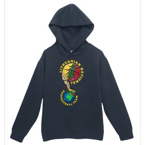 Lithuanian BB Team Win For Lietuva By Lithuania Strong Urban Pullover Hoodie