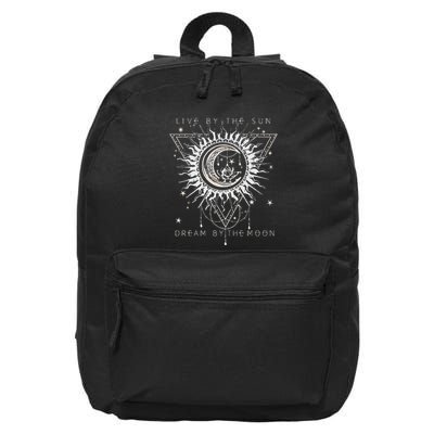 Live By The Sun Dream By The Moon Boho 16 in Basic Backpack
