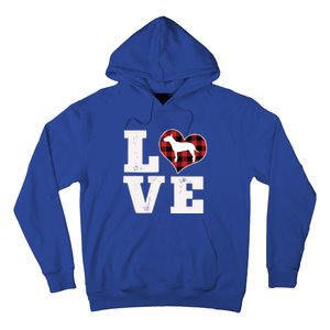 Love Bull Terrier Dog Lover Funny Gift Cute Dog Valentines Day Gift Hoodie