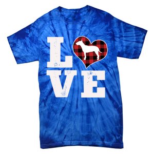 Love Bull Terrier Dog Lover Funny Gift Cute Dog Valentines Day Gift Tie-Dye T-Shirt