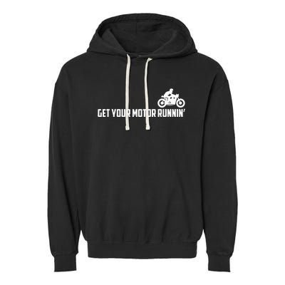 Lyriclyfe Born To Be Wild Garment-Dyed Fleece Hoodie