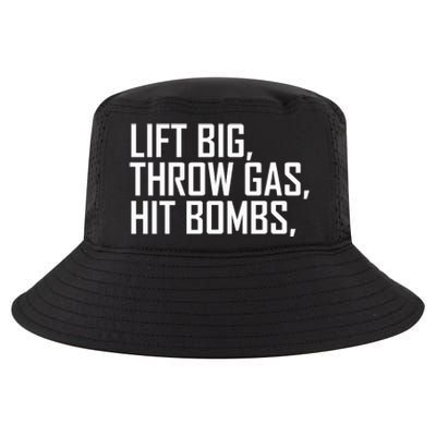 Lift Big Throw Gas Hit Bombs Cool Comfort Performance Bucket Hat