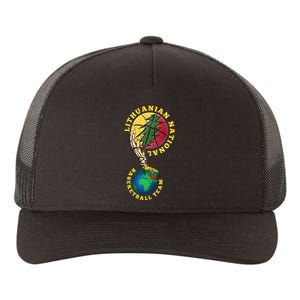 Lithuanian BB Team Win For Lietuva By Lithuania Strong Yupoong Adult 5-Panel Trucker Hat