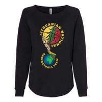 Lithuanian BB Team Win For Lietuva By Lithuania Strong Womens California Wash Sweatshirt