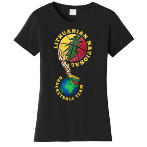 Lithuanian BB Team Win For Lietuva By Lithuania Strong Women's T-Shirt