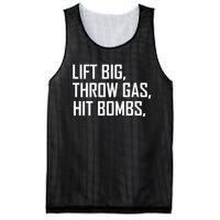 Lift Big Throw Gas Hit Bombs Mesh Reversible Basketball Jersey Tank