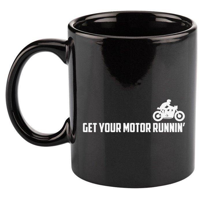 Lyriclyfe Born To Be Wild 11oz C Handle Ceramic Mug