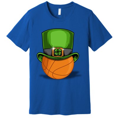 Leprechaun Basketball Tee St Patrick' Day Gift Premium T-Shirt