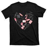 Love Baking Tools For Bakers Gift Women Cute Pink T-Shirt