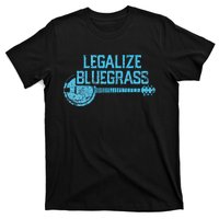 Legalize Bluegrass! Vintage Graphic Design Music Fan T-Shirt