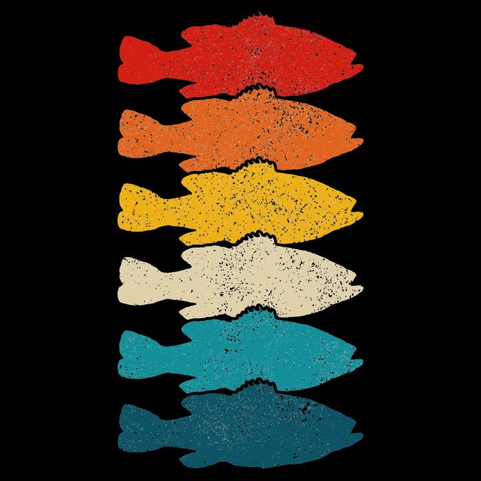 Largemouth Bass Vintage Fish Bass Fishing Fisherman Kids T-Shirt