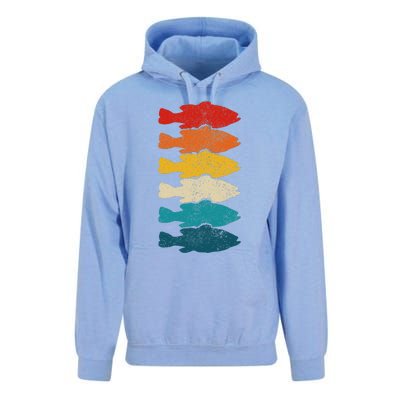 Largemouth Bass Vintage Fish Bass Fishing Fisherman Unisex Surf Hoodie