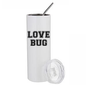 Love Bug Vcool Giftday Retro Style Love Bug Valentines Day Gift Stainless Steel Tumbler