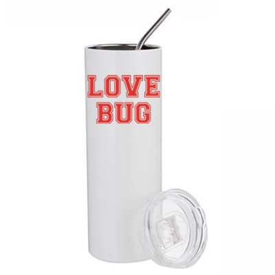 Love Bug Vcool Giftday Retro Style Love Bug Valentines Day Gift Stainless Steel Tumbler