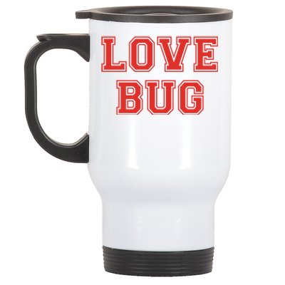 Love Bug Vcool Giftday Retro Style Love Bug Valentines Day Gift Stainless Steel Travel Mug