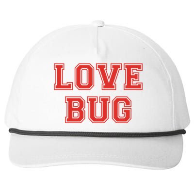 Love Bug Vgiftday Retro Style Love Bug Valentines Day Gift Snapback Five-Panel Rope Hat