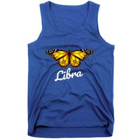 Libra Butterfly Wings With Libra Zodiac Sign Gift Tank Top