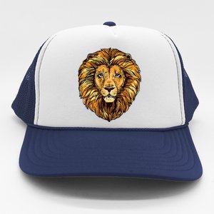 Lion Boy Women Lion Trucker Hat