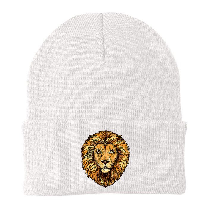 Lion Boy Women Lion Knit Cap Winter Beanie