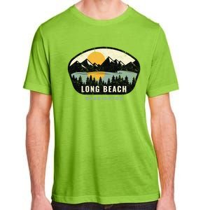 Long Beach Washington Wa Vacation Souvenir Gift Adult ChromaSoft Performance T-Shirt