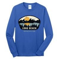 Long Beach Washington Wa Vacation Souvenir Gift Tall Long Sleeve T-Shirt