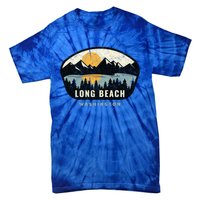 Long Beach Washington Wa Vacation Souvenir Gift Tie-Dye T-Shirt