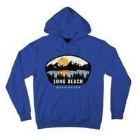 Long Beach Washington Wa Vacation Souvenir Gift Tall Hoodie