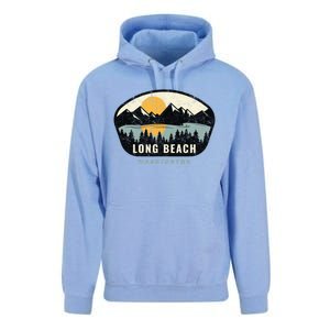 Long Beach Washington Wa Vacation Souvenir Gift Unisex Surf Hoodie