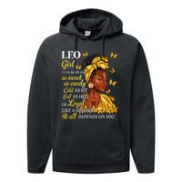 Leo Black Woman Afro Queen Astrology Zodiac Performance Fleece Hoodie