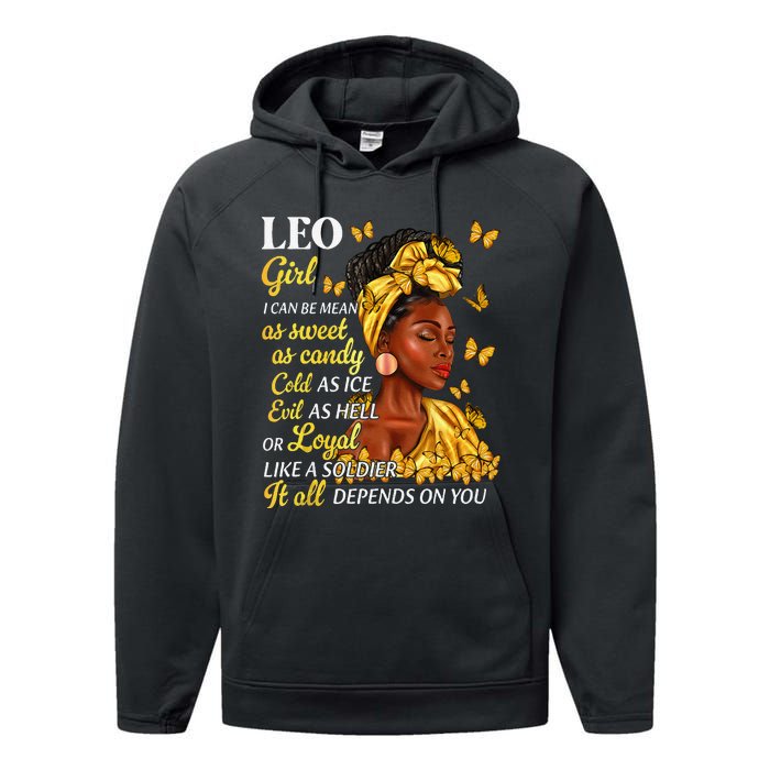 Leo Black Woman Afro Queen Astrology Zodiac Performance Fleece Hoodie