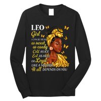 Leo Black Woman Afro Queen Astrology Zodiac Long Sleeve Shirt