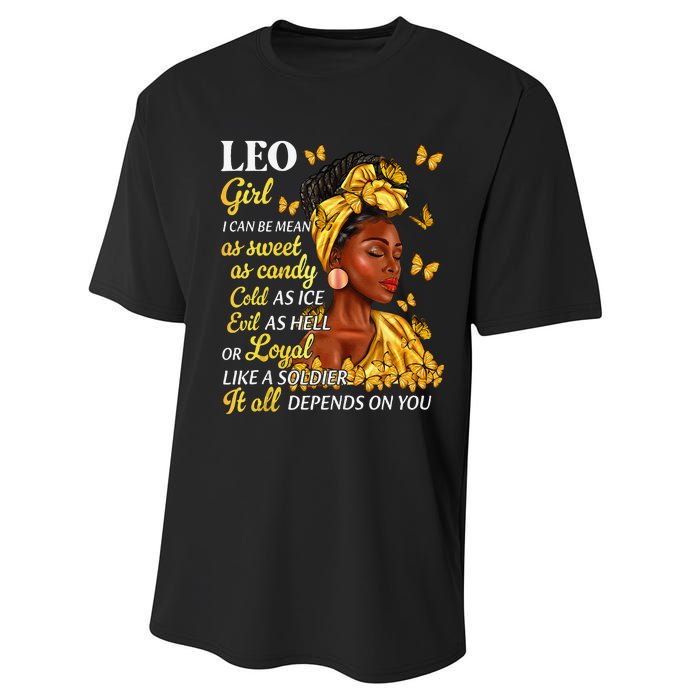 Leo Black Woman Afro Queen Astrology Zodiac Performance Sprint T-Shirt