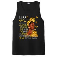 Leo Black Woman Afro Queen Astrology Zodiac PosiCharge Competitor Tank