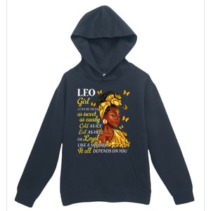 Leo Black Woman Afro Queen Astrology Zodiac Urban Pullover Hoodie