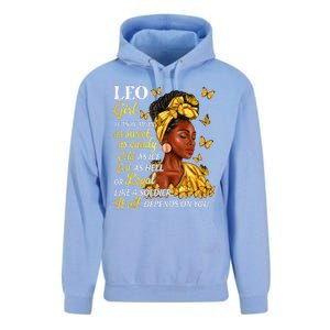 Leo Black Woman Afro Queen Astrology Zodiac Unisex Surf Hoodie