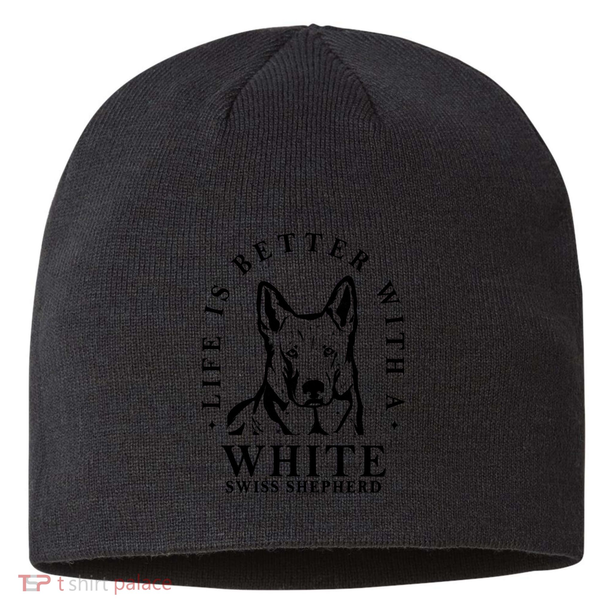 Life Better With A White Swiss Shepherd Life Better With Dog Mom Dad Sustainable Beanie