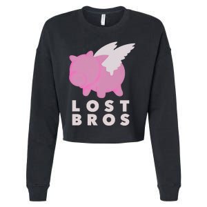 Lost Bros When Hamm Flies New Cropped Pullover Crew